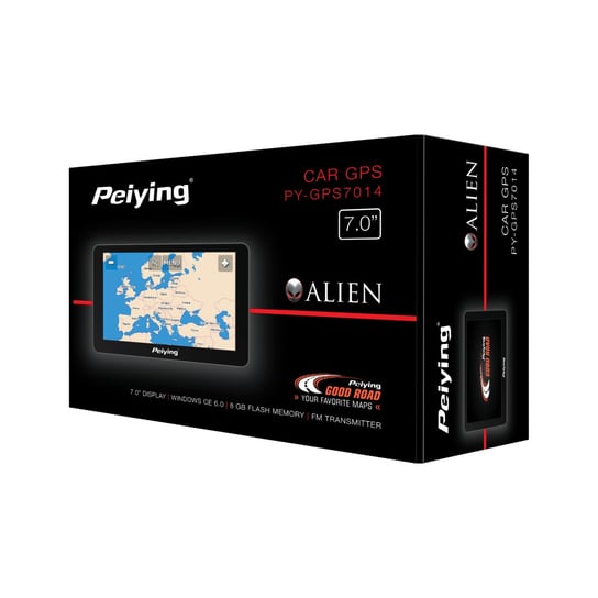 Nawigacja GPS Peiying Alien PY-GPS7014 + Mapa EU Peiying