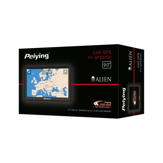 Nawigacja GPS Peiying Alien PY-GPS9000 + Mapa EU Peiying