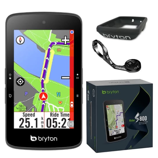 Nawigacja rowerowa BRYTON RIDER S800E, ekran 3,4", dotykowy, kolorowy (Tylko urządzenie) Bryton