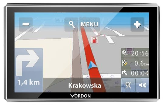 Nawigacja Vordon 5'' mapy TOMTOM ( wersja z AV ) Vordon