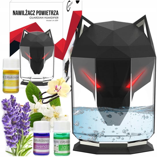 Nawilżacz Powietrza Jonizator Oczyszczacz Dyfuzor Aromaterapia Olejki Wilk Carruzzo