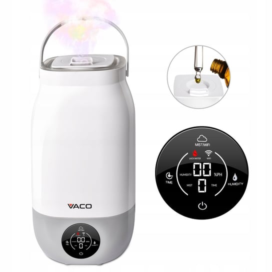 Nawilżacz powietrza ultradźwiękowy VACO CanCa VHU03W Vaco
