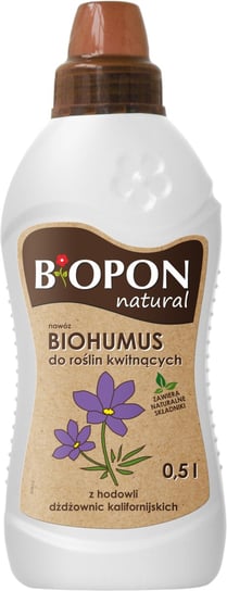 Nawóz Biohumus BIOPON do roślin kwitnących 0.5 L Biopon