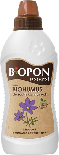 Nawóz Biohumus BIOPON do roślin kwitnących 1L Biopon