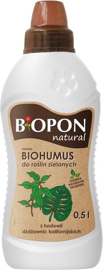 Nawóz Biohumus BIOPON do roślin zielonych 0.5 L Biopon