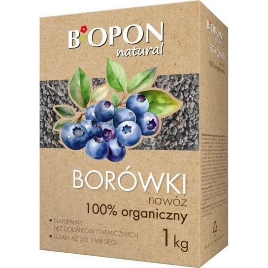 Nawóz do borówek Bopon natural 100% organiczny 1 kg Biopon
