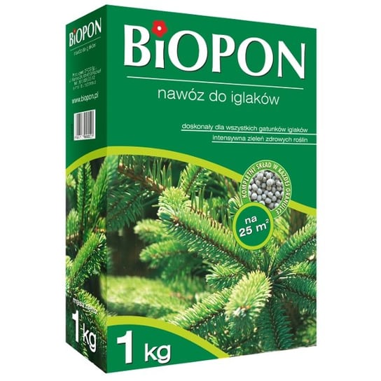 Nawóz do iglaków, granulat BROS Biopon, 1 kg Biopon