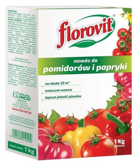 Nawóz do pomidorów i papryki FLOROVIT, 1 kg Inco