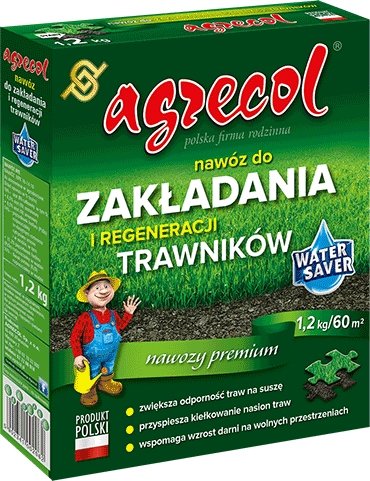 Nawóz Do Regeneracji I Zakładania Trawników 1,2 Kg Agrecol