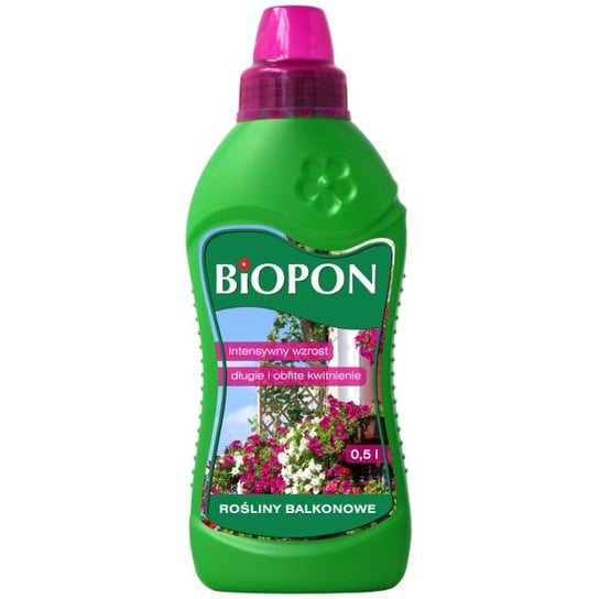 Nawóz do roślin balkonowych, płyn BROS Biopon, 500 ml Biopon