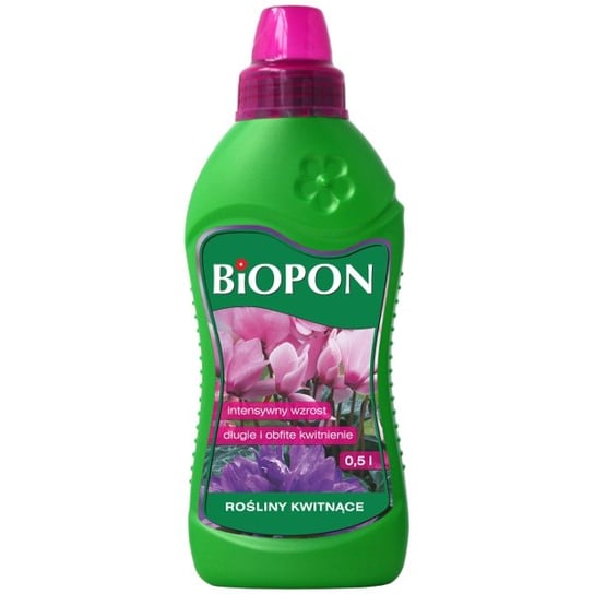 Nawóz do roślin kwitnących, płyn BROS Biopon, 500 ml Biopon