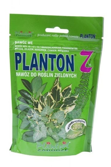 Nawóz do roślin zielonych PLANTON Z 200g Plantpol