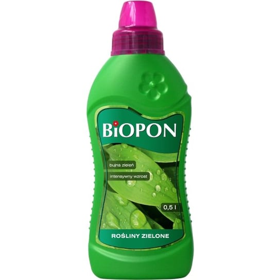 Nawóz do roślin zielonych, płyn BROS Biopon, 500 ml Biopon
