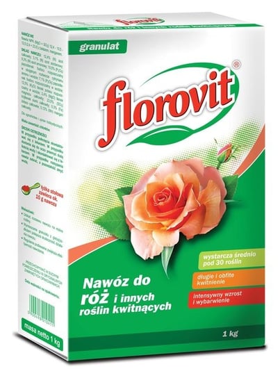 Nawóz do róż i innych roślin kwitnących FLOROVIT, 1 kg Inco