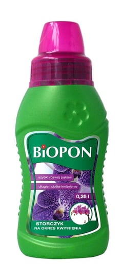 Nawóz Do Storczyków Na Okres Kwitnienia 0,25l Biopon Biopon