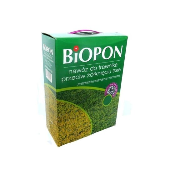 Nawóz do traw przeciw źółknięciu Biopon 3kg Biopon