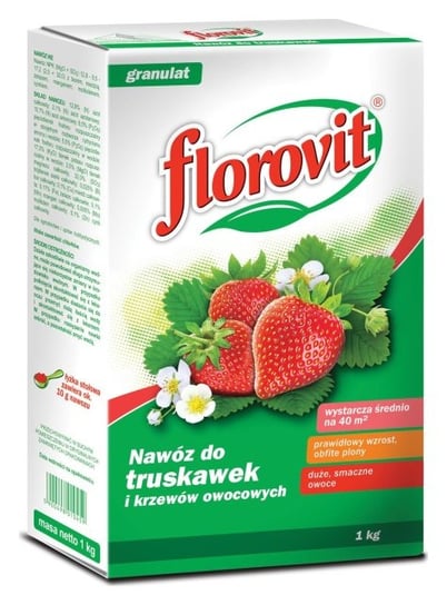 Nawóz do truskawek i krzewów owocowych FLOROVIT, 1 kg Inco