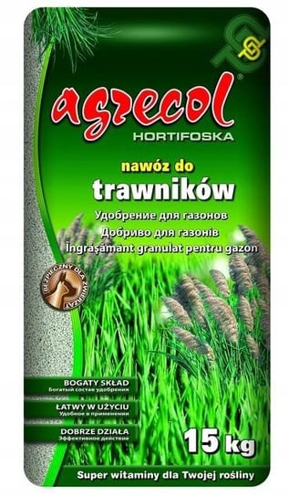 Nawóz Granulat Hortifoska Do Trawników 15 Kg Agrecol