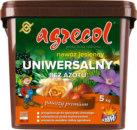 Nawóz jesienny AGRECOL Uniwersalny Bez Azotu 5KG Agrecol