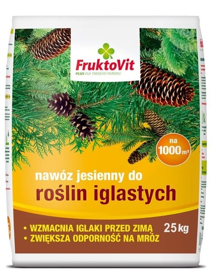 Nawóz jesienny do iglaków 25kg FruktoVit Florovit Inco