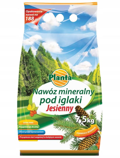 Nawóz Jesienny Pod Iglaki Mineralny 7,5Kg Planta