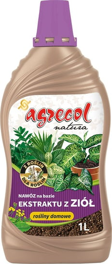 Nawóz na bazie ekstraktu z ziół do roślin domowych AGRECOL 1L Agrecol
