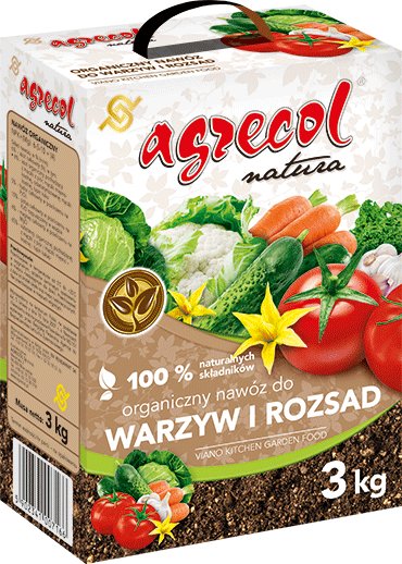 Nawóz organiczny do warzyw i rozsad AGRECOL 3KG Agrecol