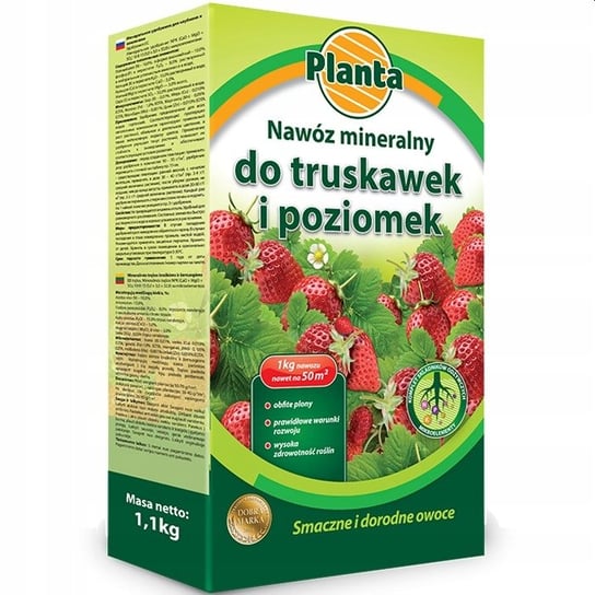 Nawóz Planta 1Kg Do Truskawek I Poziomek /5 Promo +100G Planta