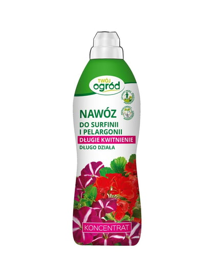 Nawóz Płynny Do Pelargonii I Surfinii 900Ml Twój ogród