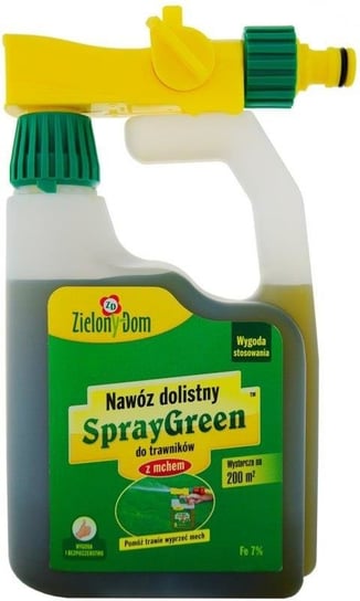 Nawóz SprayGreen do Trawników z Mchem 950ml Zielony Dom UPOMINKARNIA Zielony Dom