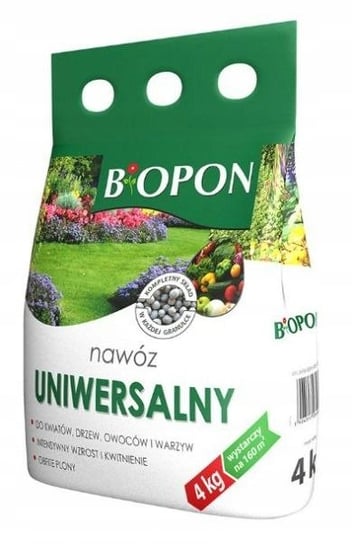 Nawóz uniwersalny do ogrodu granulat  Biopon 4 kg Biopon