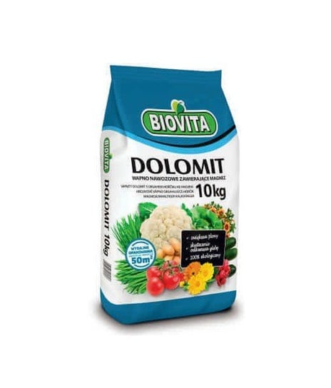 Nawóz wapniowo-magnezowy DOLOMIT 10kg BIOVITA