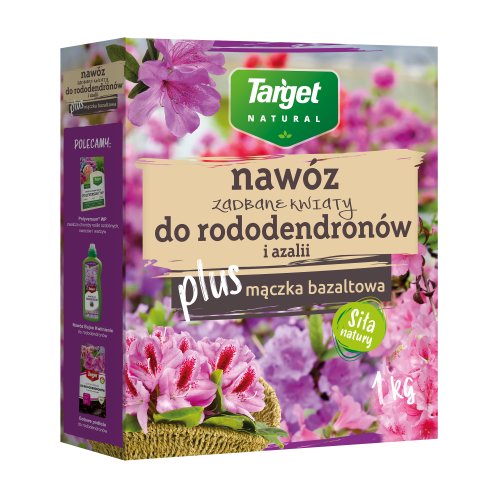 Nawóz Zadbane Kwiaty - Do Rododendronów i Azalii 1 kg Target