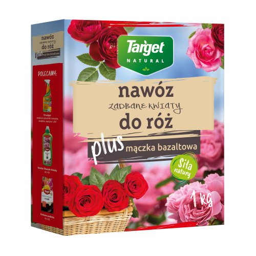 Nawóz Zadbane Kwiaty - Do Róż 1 kg Target