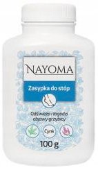 Nayoma, Zasypka do stóp, 100 g Silesian Pharma