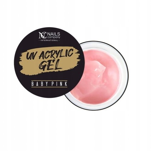 NC Nails, Akrylożel UV Acrylic Gel Baby Pink, 50 g NC Nails