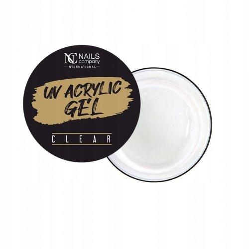 NC Nails, Akrylożel UV Acrylic Gel Clear, 50 g NC Nails