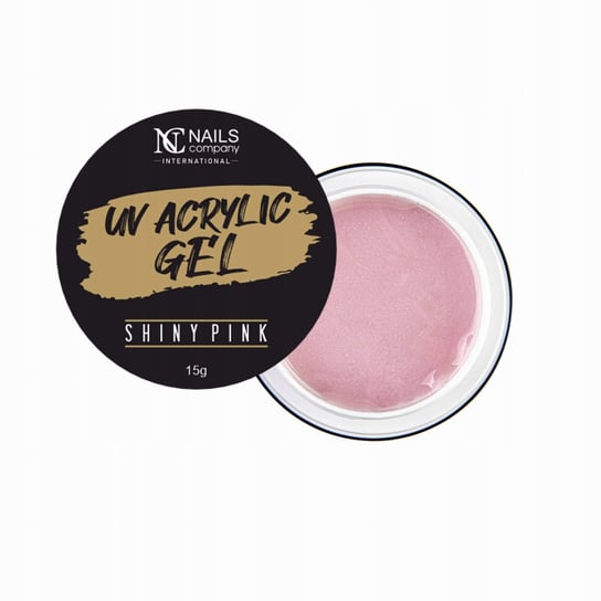 NC Nails, Akrylożel UV Acrylic Gel Shiny Pink, 15 g NC Nails