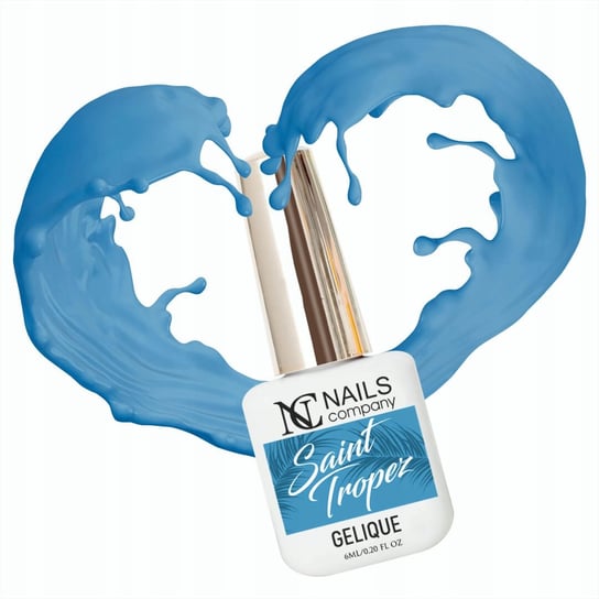 NC Nails, Lakier hybrydowy Saint Tropez, 6 ml NC Nails