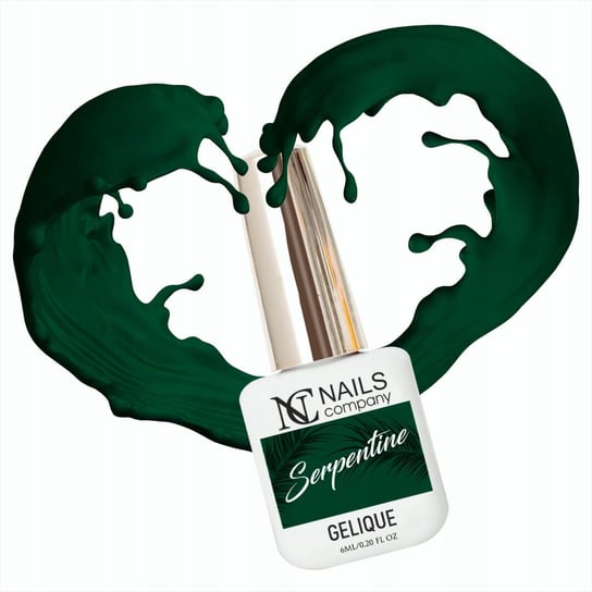NC Nails, Lakier hybrydowy Serpentine, 6 ml NC Nails
