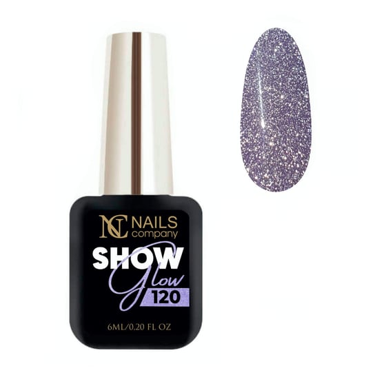 NC Nails, Lakier hybrydowy Show Glow 120, 6 ml NC Nails