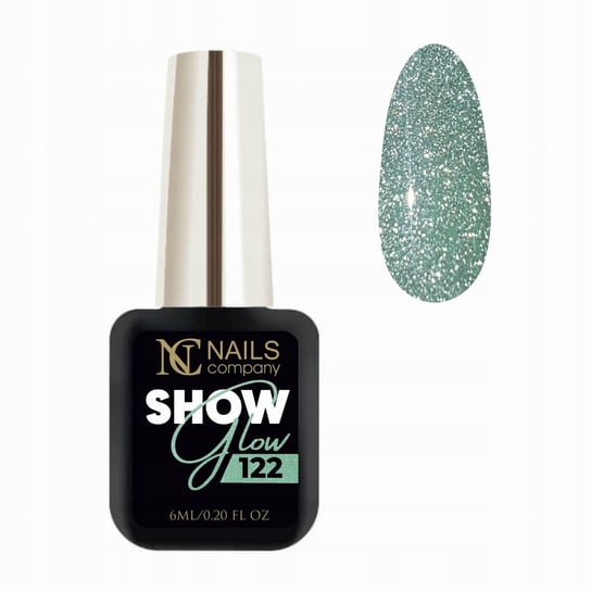 NC Nails, Lakier hybrydowy Show Glow 122, 6 ml NC Nails