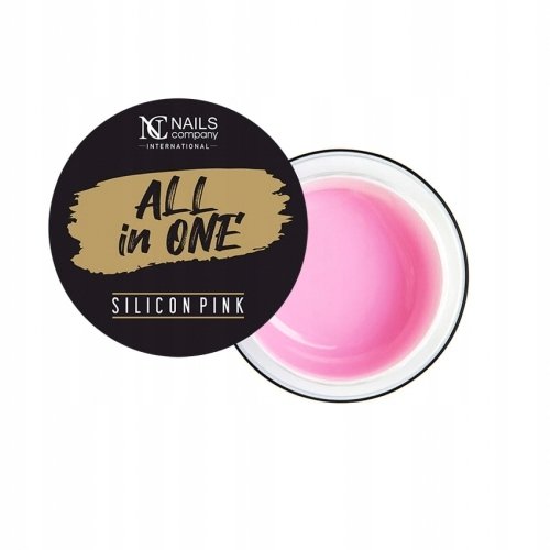 NC Nails, Żel budujący All in One Silicon Pink, 50 g NC Nails
