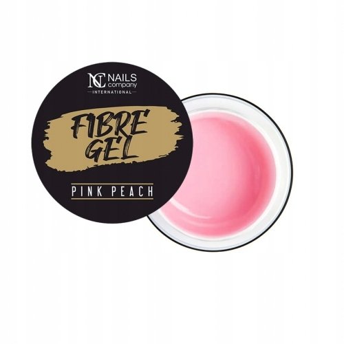 NC Nails, Żel budujący Fibre Gel Pink Peach, 15 g NC Nails