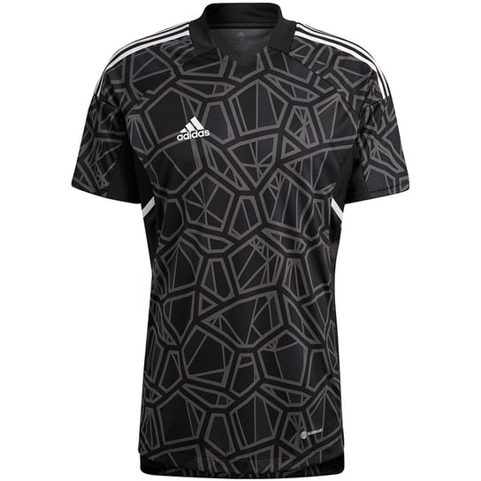 ND05_K13679-L HB1619 Koszulka męska Condivo 22 Goalkeeper Jersey Short Sleeve czarna HB1619 r.L Inna marka