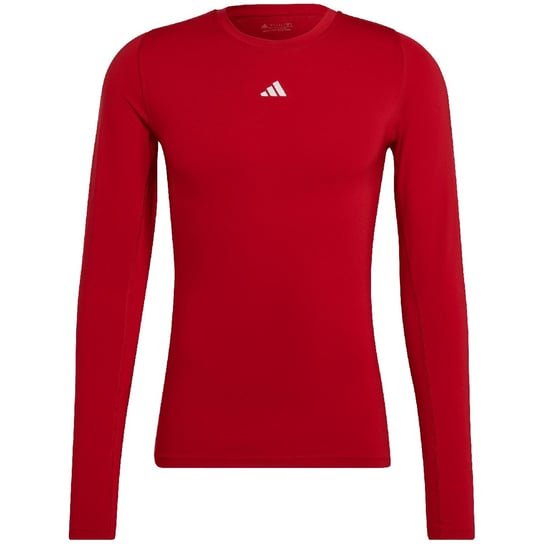 ND05_K14740-S HP0639 Koszulka męska adidas Techfit Aeroready Long Sleeve Tee czerwona HP0639 r.S Inna marka