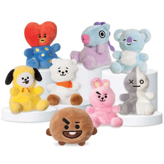 ND38_61511 Line Friends BT21 - Pluszowa maskotka 13 cm VAN Palm Pals Inna marka