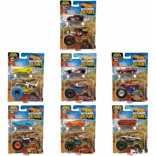 ND39_478081 HW MT POJAZD 1:64 AUTKO 2PAK AST GRH8 Hot Wheels