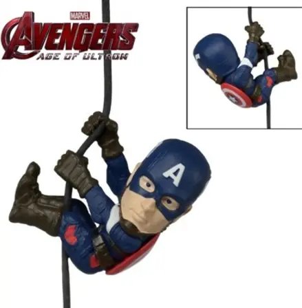 Neca, Marvel,  figurka 5 cm, Kapitan Ameryka, Scalers Neca