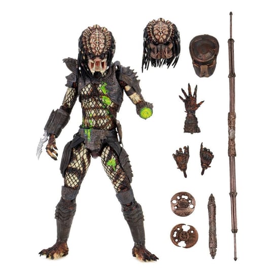 Neca, Predator Battle-Damaged Hunter, Figurka, 20cm Neca